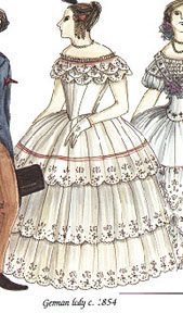 ca. 1854 German lady